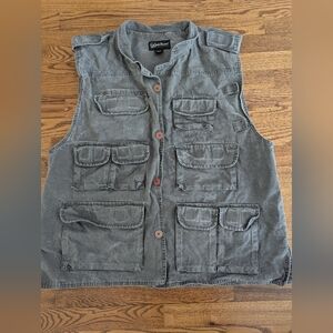 Gander Mountain Y2K small game hunting fishing button up vest tactical utility